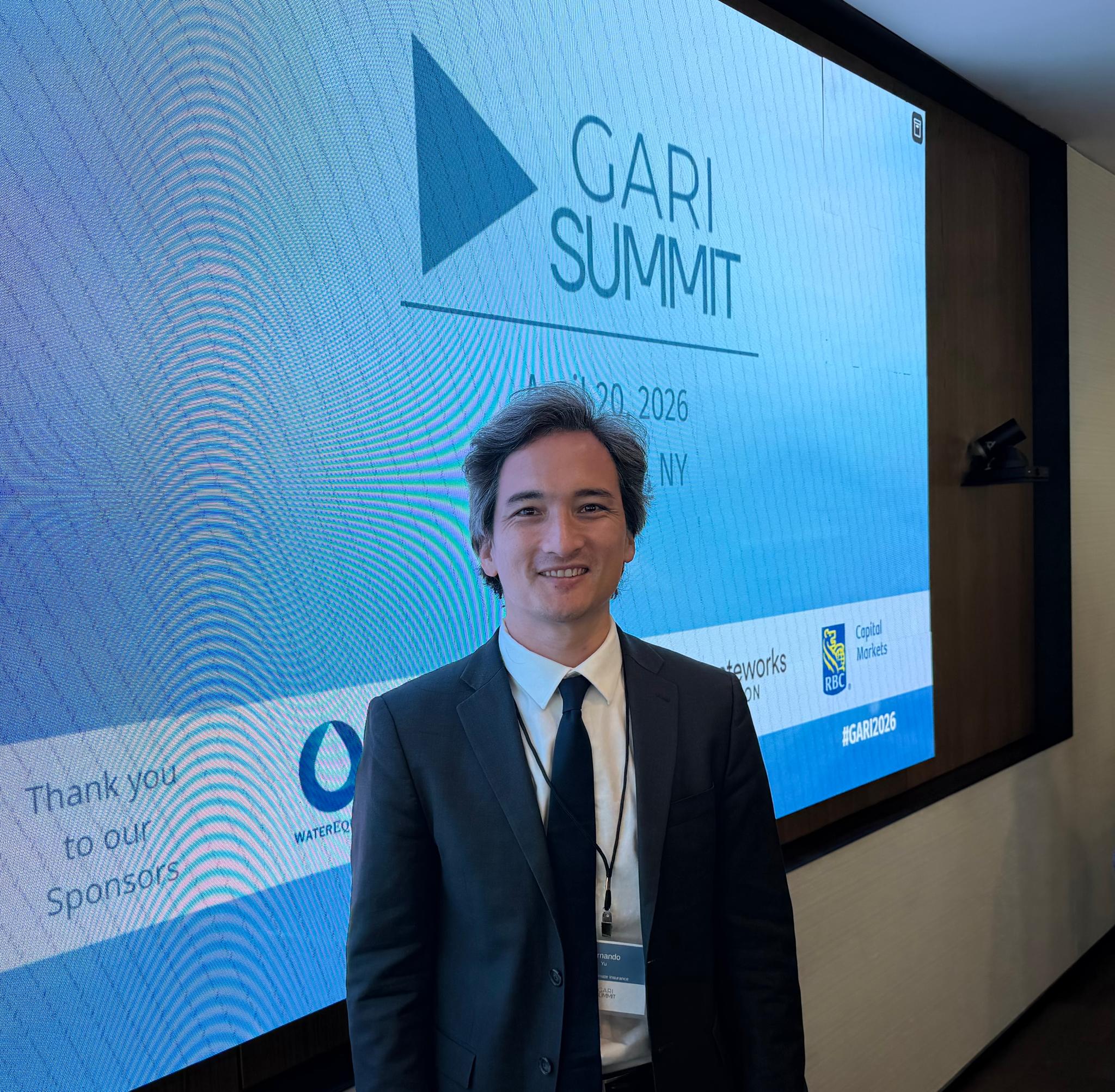 Fernando Yu at the GARI Annual Summit in New York