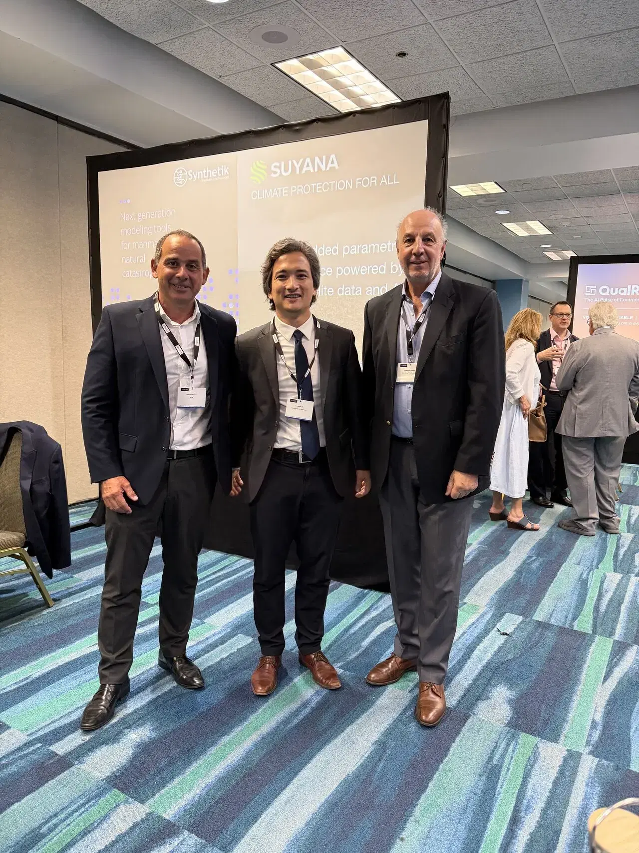 Suyana at the Miami Reinsurance Week.