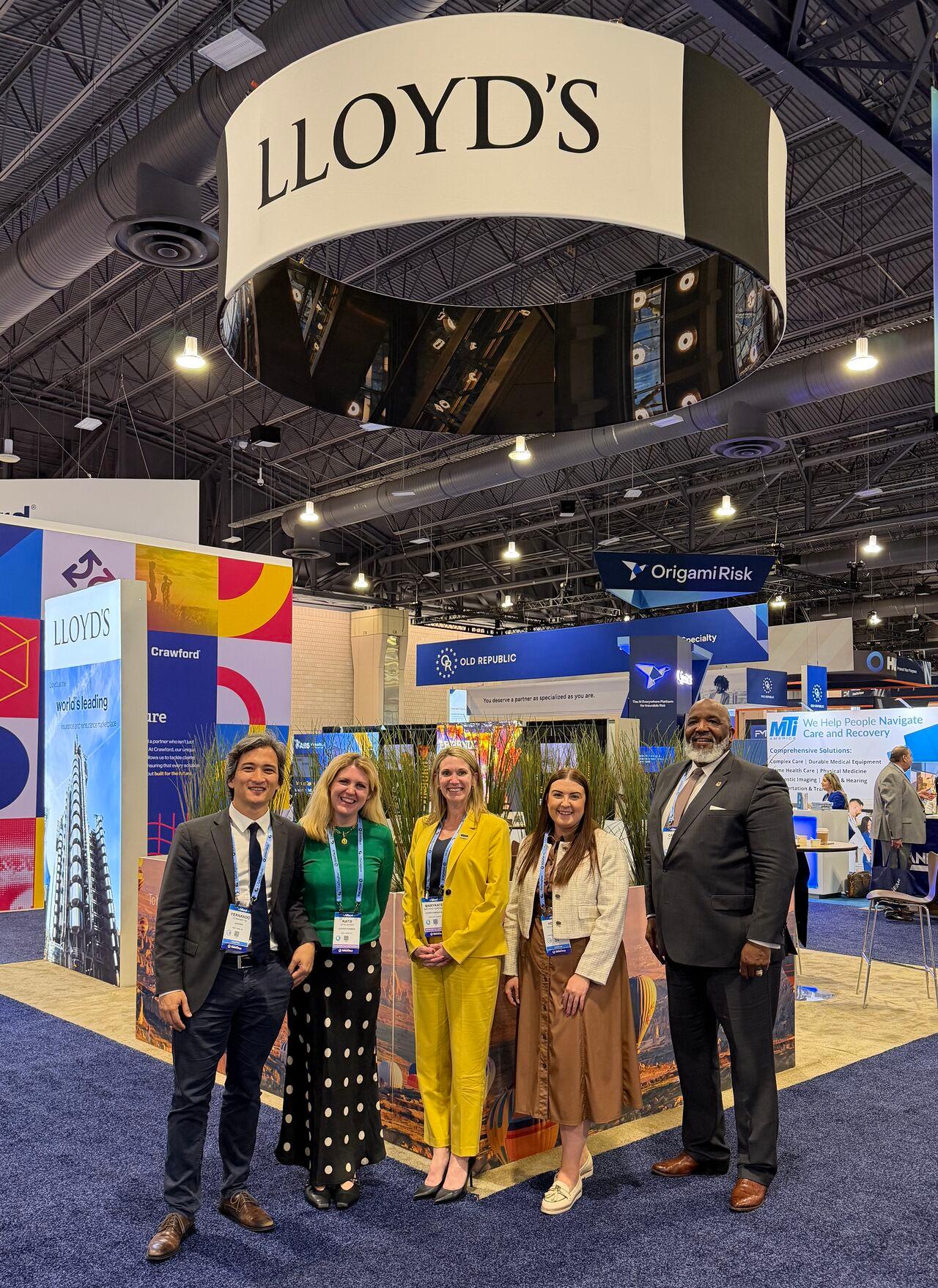 Suyana at the Lloyd's stand at RIMS Riskworld Philadelphia 2026