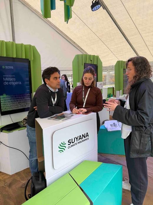 El stand de Suyana en el Congreso de AAPRESID